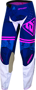 Answer Answer 23 Arkon Trials Pant Blue/White/Magenta Womens - 4 Regular - 447408