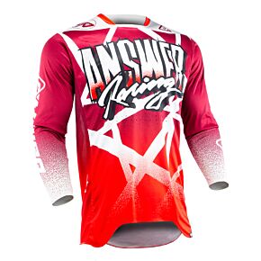 Answer Answer 26 LE Elite Chaos Artifacts Jersey 50 Years Dark Red/Red/White - Small - 475173