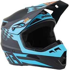 Answer Answer AR1 Sweep Helmet Black/Astana/Hyper Orange Youth - Large - 442932