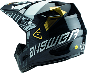 Answer Answer AR3 Ronin Helmet Black/White/Gold - Small - 447704