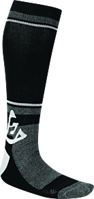 Answer Answer Moto Socks Black Youth - Small/Medium - 447147