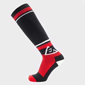 Answer Answer Moto Socks Black/Red Small/Medium - 475287
