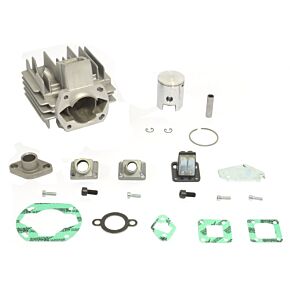 ATHENA Athena Sachs 50 48mm Bore 80cc Big Bore Cylinder Kit (w/Power Red Valve Manifolds) - 073800