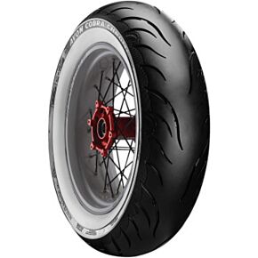 Avon Tyre Avon Tyre Avon Cobra Chrome AV92 White Sidewall Rear Tire - 180/70R16 77V - 638217