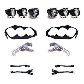 BAJA DESIGNS Baja Designs 2024 Can-Am Maverick R Triple S1 Unlimited Headlight Kit - 448204