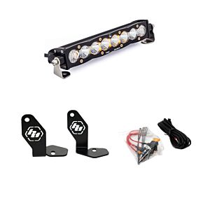 BAJA DESIGNS Baja Designs 22-23 Polaris RZR Pro R S8 10in Hood Mount Kit - Clear - 448101