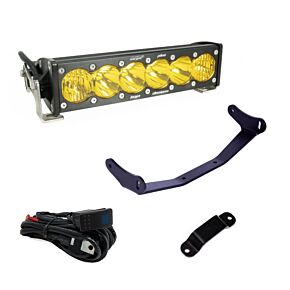 BAJA DESIGNS Baja Designs Can-Am Maverick R Amber 10in OnX6+ Shock Tower Kit - 448193