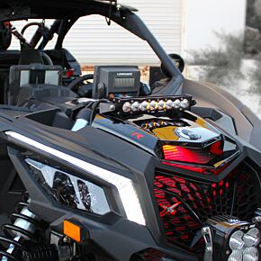 BAJA DESIGNS Baja Designs Can-Am X3 Shock Mount Kit w/10in S8 Light Bar - Amber - 447038