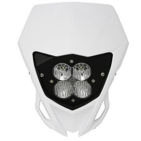 BAJA DESIGNS Baja Designs Headlight with Shell, D/C Powered, Fits 16-18 Yamaha YZ250FX and YZ450FX Models - 507000
