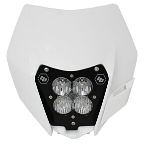 BAJA DESIGNS Baja Designs KTM Headlight Kit DC 14-On w/Headlight Shell White XL Pro Series - 507091
