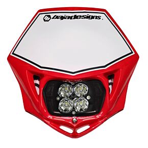 BAJA DESIGNS Baja Designs Motorcycle Race Light LED DC Red Squadron Sport - 5570014R