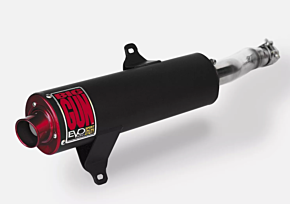 Big Gun Big Gun 00-14 Honda RUBICON 500 ES EVO U Series Slip On Exhaust - 12-1422