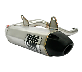 Big Gun Big Gun 03-05 Honda RINCON 650 EXO Stainless Slip On Exhaust - 14-1652