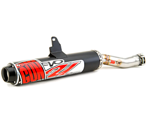 Big Gun Big Gun 03-06 Yamaha GRIZZLY 660 EVO U Series Slip On Exhaust - 12-2462