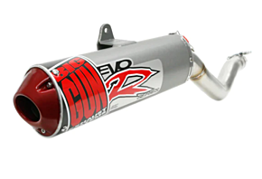 Big Gun Big Gun 05-13 Yamaha RAPTOR 350 EVO R Series Slip On Exhaust - 10-2702