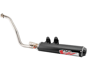 Big Gun Big Gun 05-14 Kawasaki BRUTE FORCE 650 Straight Axle EVO U Series Slip On Exhaust - 12-4752
