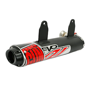 Big Gun Big Gun 06-09 Yamaha RHINO 450 EVO U Series Slip On Exhaust - 12-23522