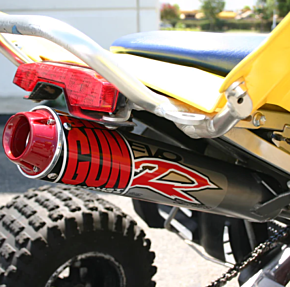 Big Gun Big Gun 06-10 Suzuki LT-R 450 QUADRACER EVO R Series Slip On Exhaust - 09-5462