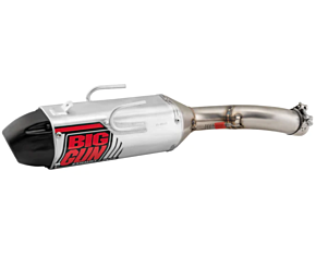 Big Gun Big Gun 08-10 Polaris OUTLAW 450 MXR EXO Aluminum Slip On Exhaust - 13-76112