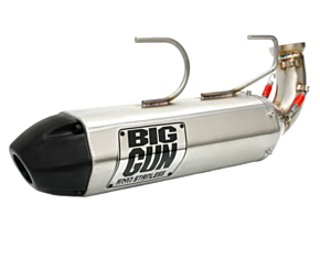 Big Gun Big Gun 09-14 Polaris SPORTSMAN 550/XP/HO/EPS/EFI EXO Stainless Slip On Exhaust - 14-7612