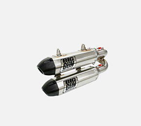 Big Gun Big Gun 11-14 Polaris RZR XP 900/RZR XP 4 900 EXO Stainless Dual Full Syst Exhaust - 14-7853