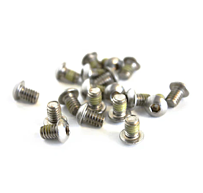 Big Gun Big Gun 1/4x20 Base Plate Allen Screws (4 pk) - Button Head (Silver) - 40-S002