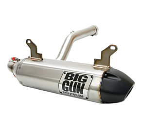 Big Gun Big Gun 15-16 CAN AM OUTLANDER L 450/DPS EXO Stainless Slip On Exhaust - 14-6862