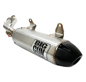 Big Gun Big Gun 15-23 Kawasaki BRUTE FORCE 750 IRS EXO Stainless Slip On Exhaust - 14-4952