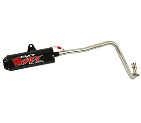 Big Gun Big Gun 15-23 Polaris OUTLAW 110 Evo M Series Black Out Full System Exhaust - 10-7103-BK