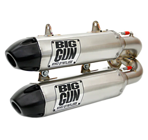 Big Gun Big Gun 15-23 Polaris RZR XP 1000/RZR XP 4 1000 EXO Stainless Dual Slip On Exhaust - 14-7962