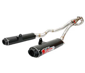 Big Gun Big Gun 15-24 Yamaha Raptor 700 EVO R Dual Full System Exhaust - 09-3673-BK