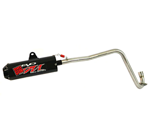 Big Gun Big Gun 17-21 CAN AM DS 70 Evo M Series Black Out Full System Exhaust - 10-6903-BK