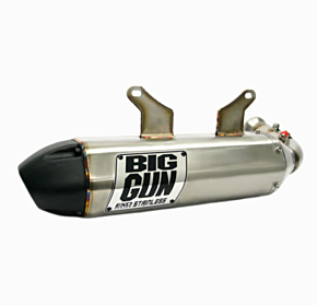 Big Gun Big Gun 18-23 Yamaha WOLVERINE X4 EXO Stainless Slip On Exhaust - 14-2352