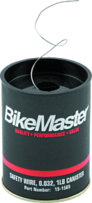 Bikemaster BikeMaster 0.032in Safety Wire Can - 1lb - 151565