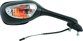 Bikemaster BikeMaster 05-08 Suzuki GSX-R1000 Mirror Right - Black - 600324