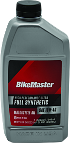 Bikemaster BikeMaster 10W40 Full Synthetic Oil - Quart - 532322