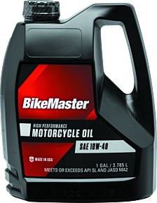 Bikemaster BikeMaster 10W40 Performance Oil - Gallon - 532311
