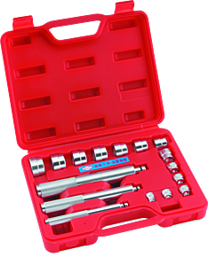Bikemaster BikeMaster 16pc Bearing Race/Seal Driver Set - 152484