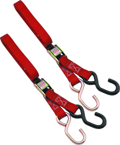 Bikemaster BikeMaster 1in Tiedown - Red - 100500