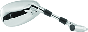 Bikemaster BikeMaster 2004 Suzuki LS650 Savage Mirror Right - Chrome - 600460