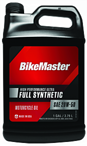 Bikemaster BikeMaster 20W50 Full Synthetic Oil - Gallon - 532326