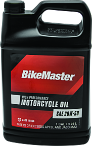 Bikemaster BikeMaster 20W50 Performance Oil - Gallon - 532314