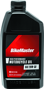 Bikemaster BikeMaster 20W50 Performance Oil - Quart - 532313