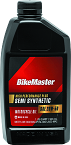 Bikemaster BikeMaster 20W50 Semi Synthetic Oil - Quart - 532319