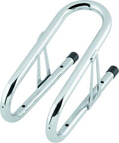 Bikemaster BikeMaster 3-1/2in Wheel Chock Chrome - 152273