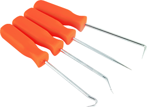 Bikemaster BikeMaster 4-pc Mini Hook and Pick Set - 151534
