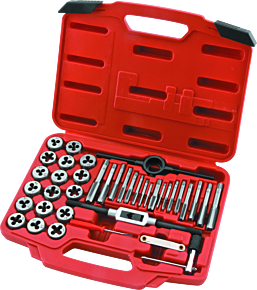 Bikemaster BikeMaster 40-pc Tap and Die Wrench Set - Metric - 151880
