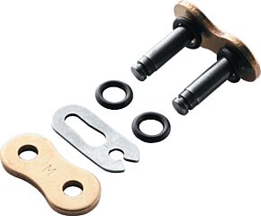 Bikemaster BikeMaster 525 BMOR O-Ring Clip Link - Gold - 197275