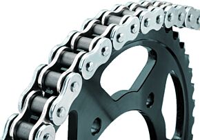 Bikemaster BikeMaster 530x120 BMXR X-Ring Chain - Chrome/Chrome - 197380