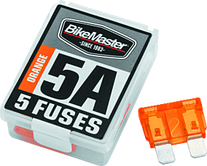 Bikemaster BikeMaster 5Piece 5A Replacement Fuse - 152429